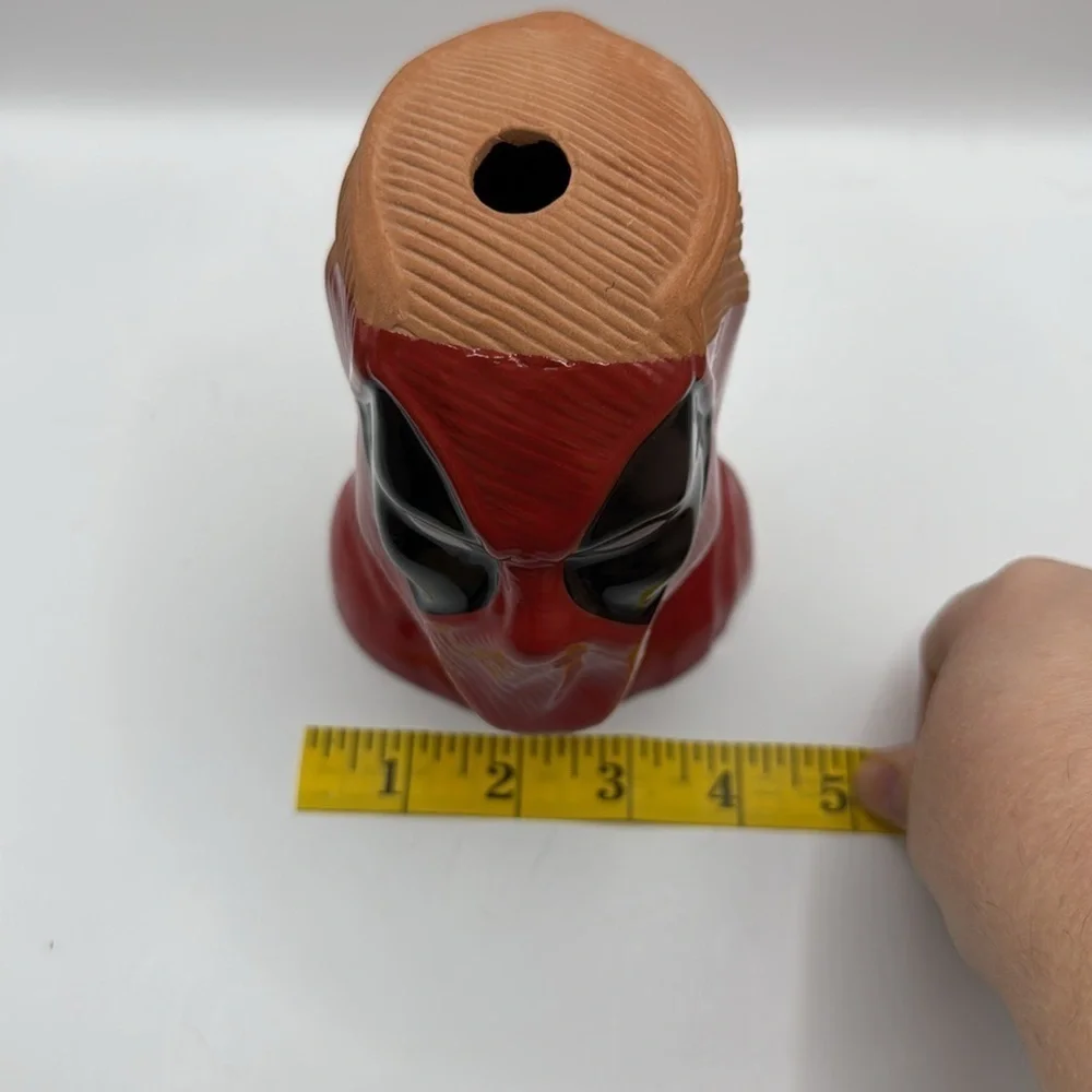 Deadpool Ceramic Chia Planter Or Flower Vase No Seed Pack